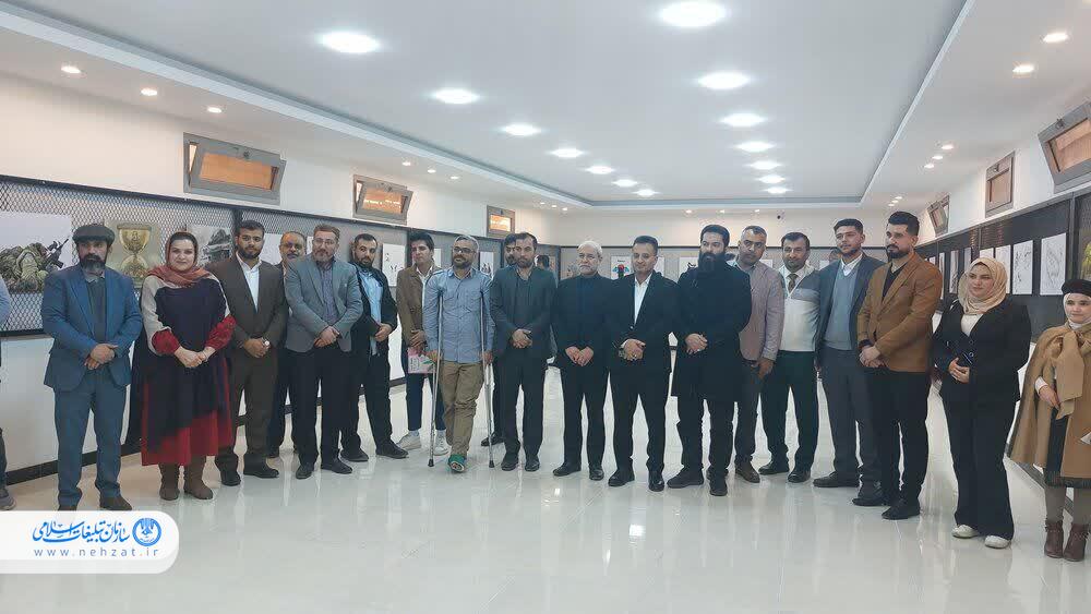بصره میزبان نمایشگاه کاریکاتور «طوفان الاقصی» شد بصره میزبان نمایشگاه کاریکاتور «طوفان الاقصی» شد