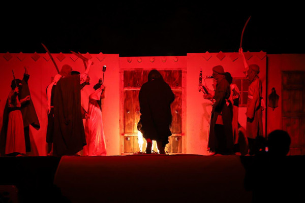 اجرای تئاتر آئینی «ماه مه گرفته» توسط هـیـئـت‌ ریـحـانـة الـنـبي سلام‌الله‌علیها با همکاری اداره کل تبلیغات اسلامی استان زنجان