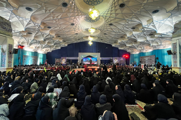 اجتماع دوهزار نفری دختران تاثیر گذار فاطمی