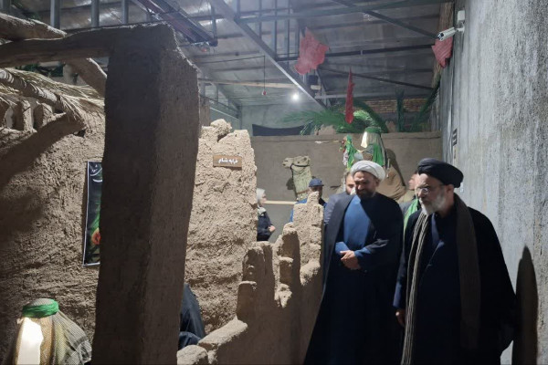 برپایی نمایشگاه بیت الاحزان حضرت زهرا(س) در بناب مرند