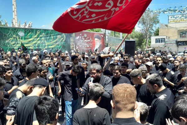 عزاداری عاشورایی در سوگ سرور و سالار شهیدان در قروه