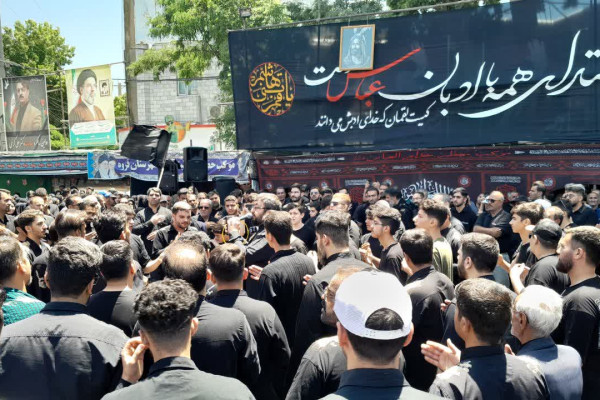 عزاداری عاشورایی در سوگ سرور و سالار شهیدان در قروه