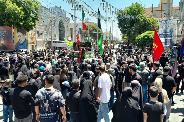 عزاداری عاشورایی در سوگ سرور و سالار شهیدان در قروه
