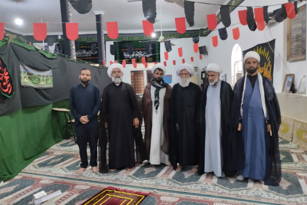 دیدار رئیس اداره تبلیغات اسلامی بندرعباس با روحانیون و مبلغان بخش رضوان و فین