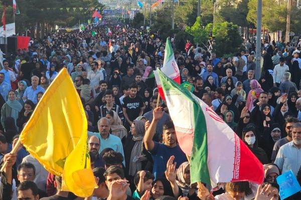 تجمع حماسی غدیر با حضور گسترده مردم